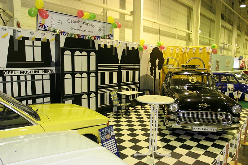 Stand des Opel Museums Herne