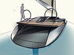 BMW Group DesignworksUSA - Zeydon Z60 - 3-D Ansicht Exterieur - Roadster Heck