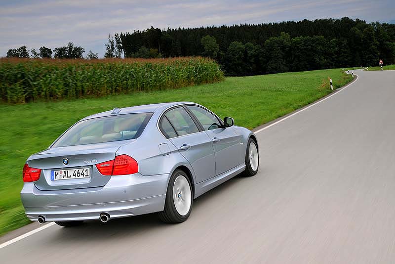 BMW 3er (Modell E90, LCI) on location