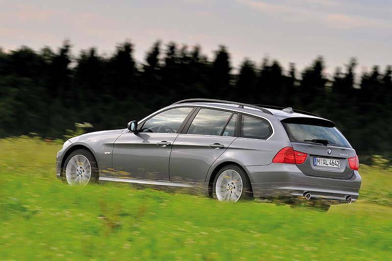 BMW 3er Touring (Modell E91, LCI) on location