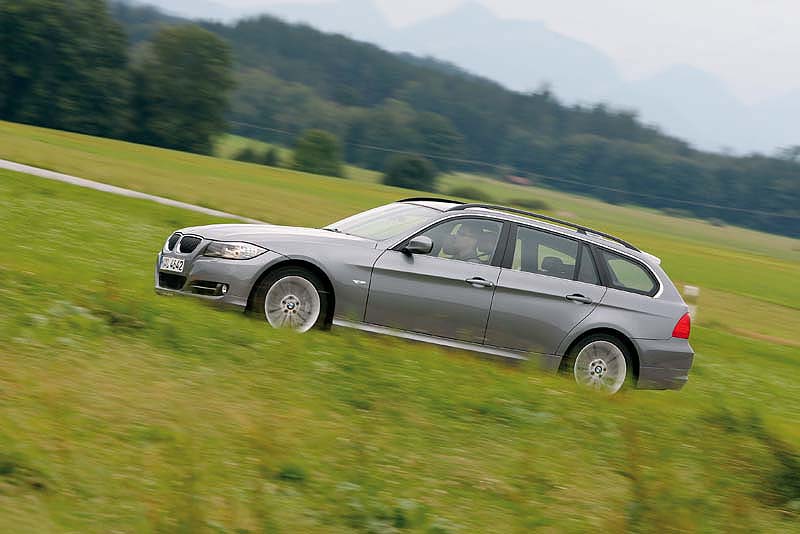 BMW 3er Touring (Modell E91, LCI) on location