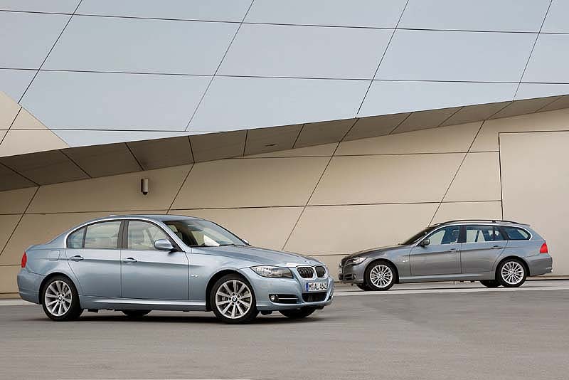 BMW 3er Touring (Modell E91, LCI) on location