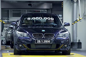 BMW Werk Dingolfing, 5 Millionen BMW 5er, 29. Januar 2008