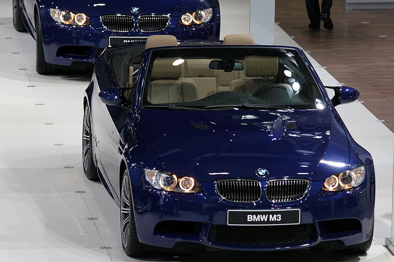 BMW M3 Cabrio vor der BMW M3 Limousine