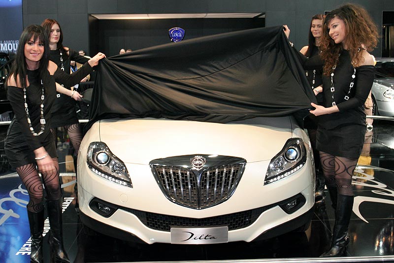 Pr�sentation des Lancia Delta auf der AMI 2008 in Leipzig