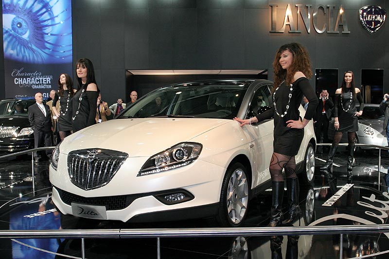 Pr�sentation des Lancia Delta auf der AMI 2008 in Leipzig