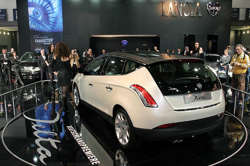 Pr�sentation des Lancia Delta auf der AMI 2008 in Leipzig