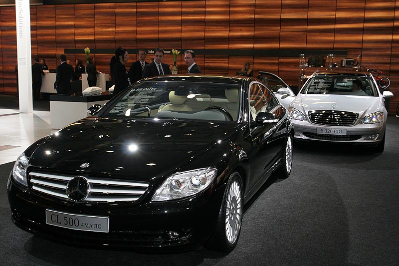 Mercedes CL 500 4matic, S 320 CDI, AMI Leipzig 2008