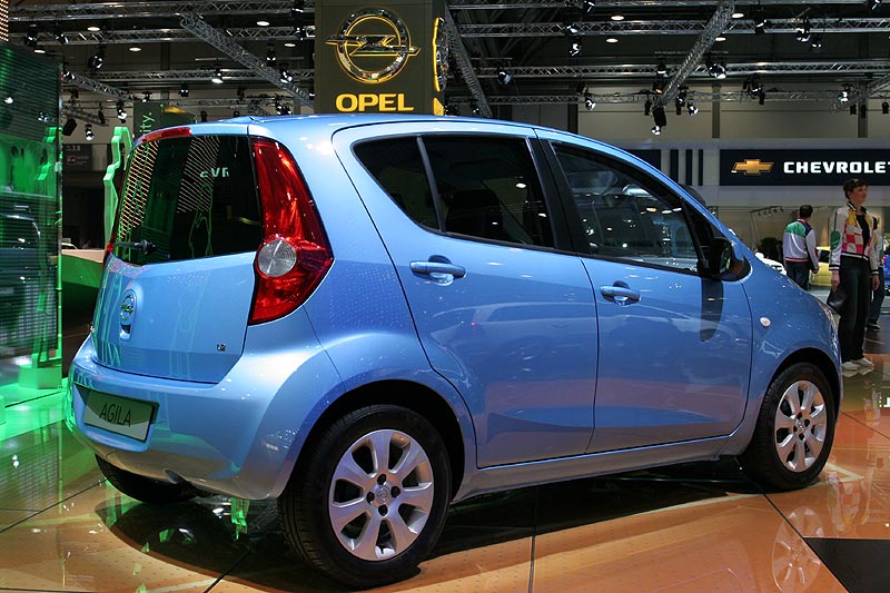 Opel Agila, Opel Messe-Stand auf der AMI 2008 in Leipzig