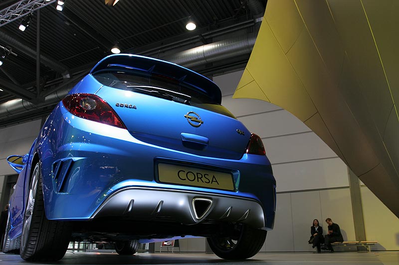 Opel Corsa OPC, Opel Messestand auf der AMI Leipzig 2008
