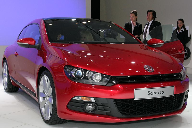 VW Scirocco, VW Messe-Stand auf der AMI Leipzig 2008