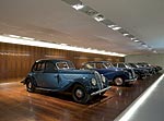 Ausstellungsraum „BMW 7er” im BMW Museum München