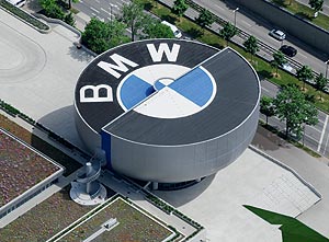 BMW Museum München, Luftaufnahme
