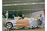 BMW Z4 Roadster, Modelleur am Claymodell