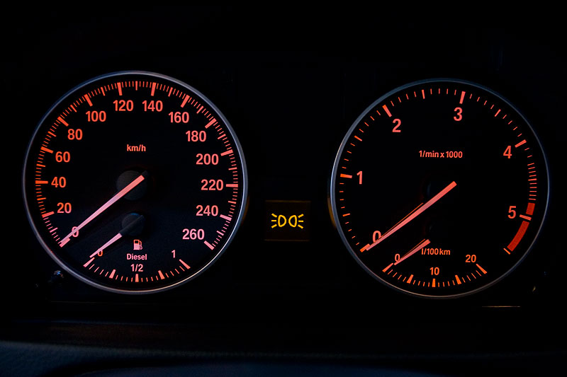 ACS3 Limousine, Tacho