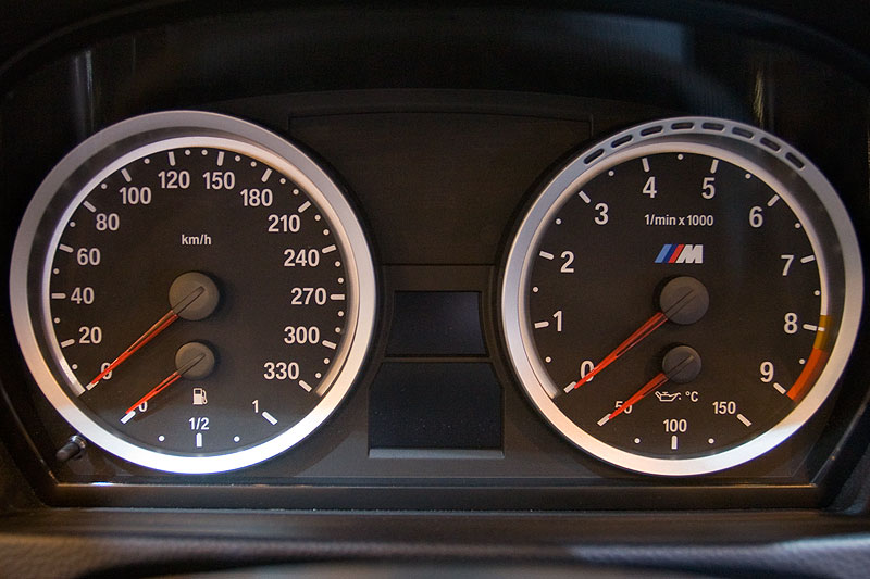 AC Schnitzer ACS3 Cabriolet, Tachometer