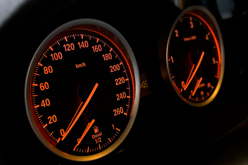 AC Schnitzer ACS6 Falcon, Tacho-Instrumente