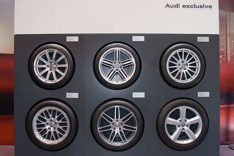 Audi R�der auf der Essen Motor Show 2008