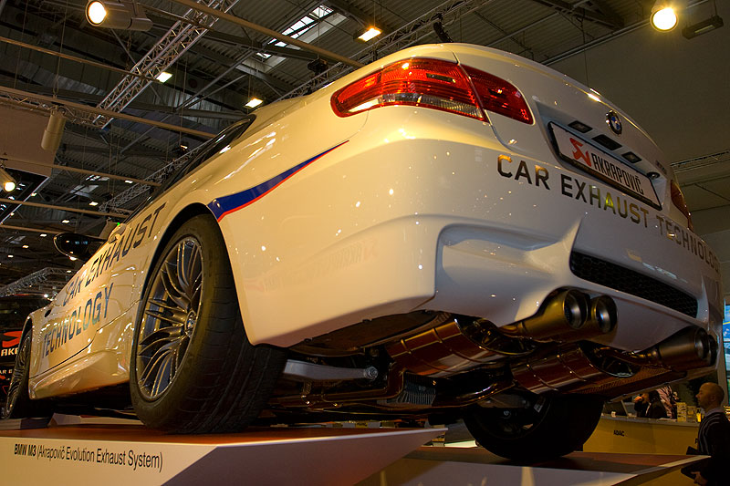BMW M3 (Akrapovic Evolution Exhaust System)