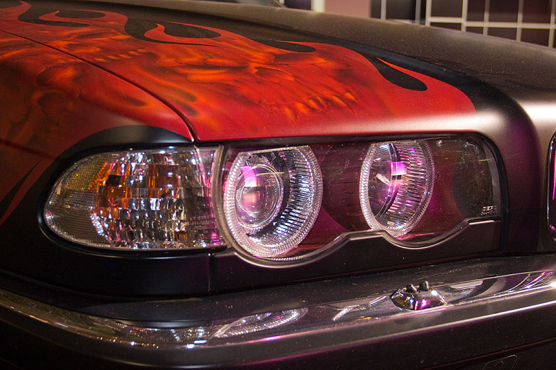 getunter BMW 7er, Modell E38, Essen Motor Show 2008