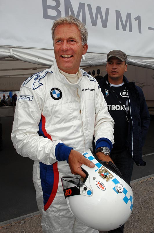 Christian Danner wurde Zweiter beim BMW M1 Procar Revival am Hockenheimring