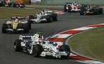 Robert Kubica in der Einrollrunde zum gro�en Preis von China
