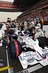 Robert Kubica kurz vor dem Start des F1-Rennens in Shanghai