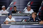 Presse-Konferenz am Donnerstag vor dem Rennen in Hockenheim