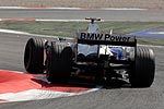 Nick Heidfeld beim F1-Training in Barcelona