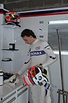 Robert Kubica in Magny Cours, Frankreich