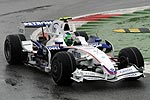 Robert Kubica beim Regenrennen in Monza/Italien