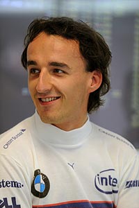 Robert Kubica in Monza, Italien