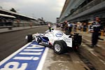 Robert Kubica beim freien Training in Monza, Italien