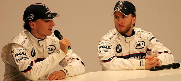Robert Kubica und Nick Heidfeld im Interview