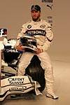 Nick Heidfeld am neuen BMW Sauber F1.2008