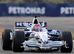 Robert Kubica launcht den BMW Sauber F1.08 in Valencia