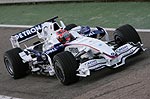 Robert Kubica launcht den BMW Sauber F1.08 in Valencia