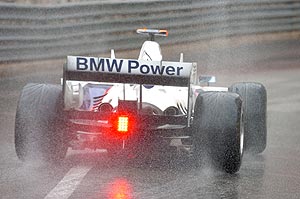 Nick Heidfeld beim F1-Rennen in Monaco