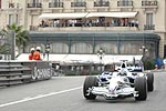 Nick Heidfeld beim F1-Qualifying in Monaco