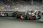 Robert Kubica im Getmmel, F1-Rennen in Singapur