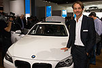Adrian van Hooydonk, Leiter Design, BMW Automobile war zur Premiere auch vor Ort in Paris