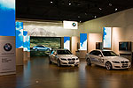 BMW-Bhne mit dem facegelifteten 3er-BMW EfficientDynamics