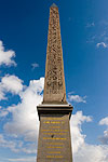 Obelisk von Luxur auf dem Place de la Concorde Paris