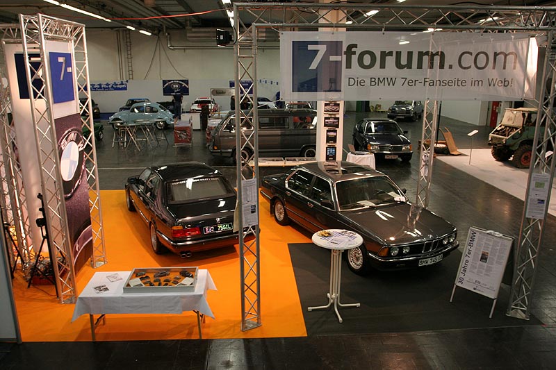 7-forum.com Messestand auf der Techno Classica 2008 in Essen