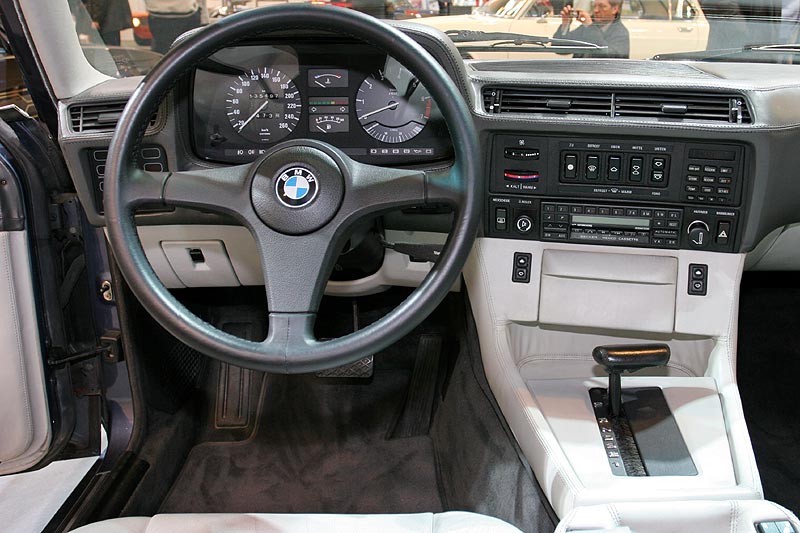 BMW 735i Highline, Cockpit