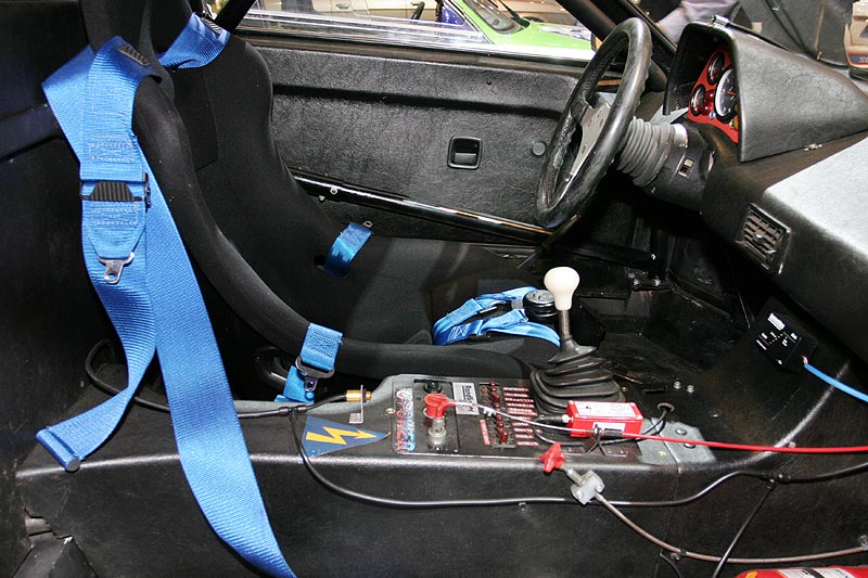 BMW M1 Procar, Fahrerkabine