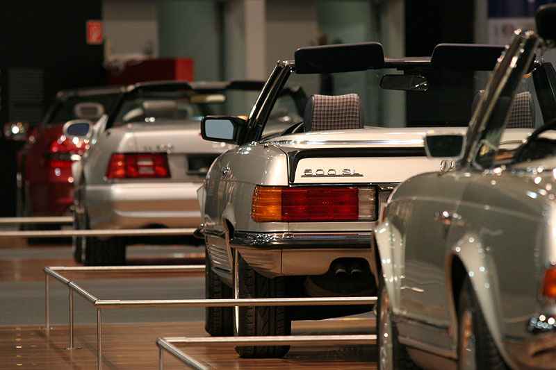 Mercedes SL-Reihe auf der Techno Classica 2008