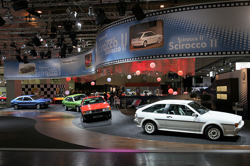 VW Scirocco Ausstellung auf der Techno Classica 2008