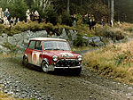 Mini Cooper S bei der R.A.C. Rallye 1966