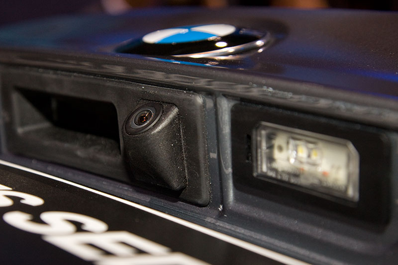 Kamera in der Heckklappe der BMW 5er Limousine